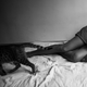 Mariette Valsan and her cats. Nov 9, 2015